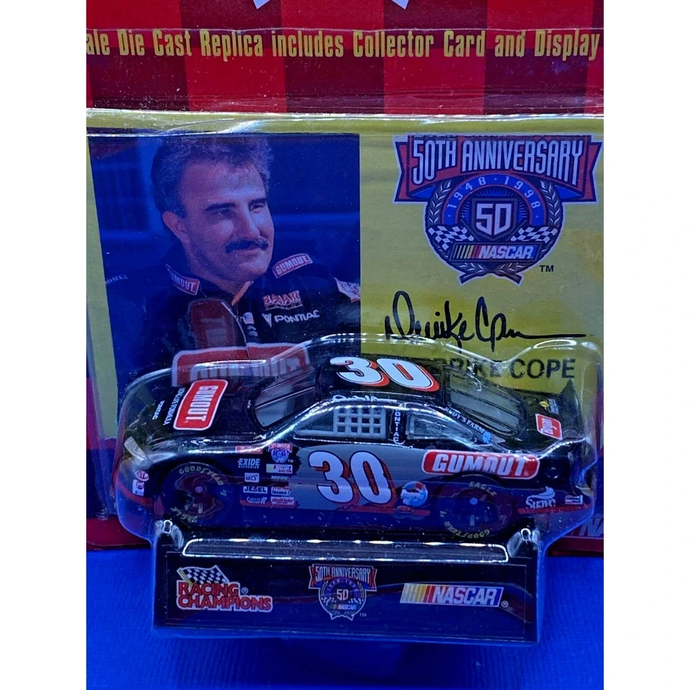 1998 Racing Champions NASCAR Derrick Cope #30 Gumout 50th Anniversary 1:64